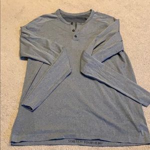 Lululemon gray long sleeved shirt